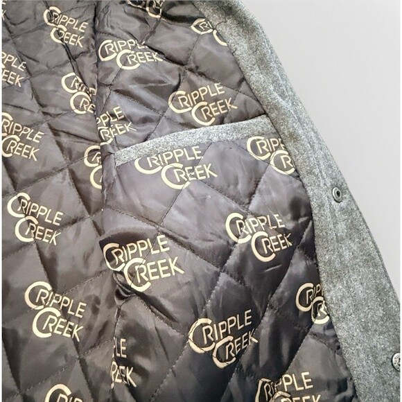 Cripple Creek Vest Mens Large Brown Wool Blend Western Rancher Cowboy Wear - Picture 9 of 13